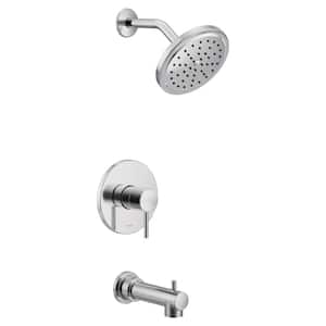 Align 3-Series 1-Handle M-core Eco-Performance Tub and Shower Trim Kit in Chrome (Valve Not Included)