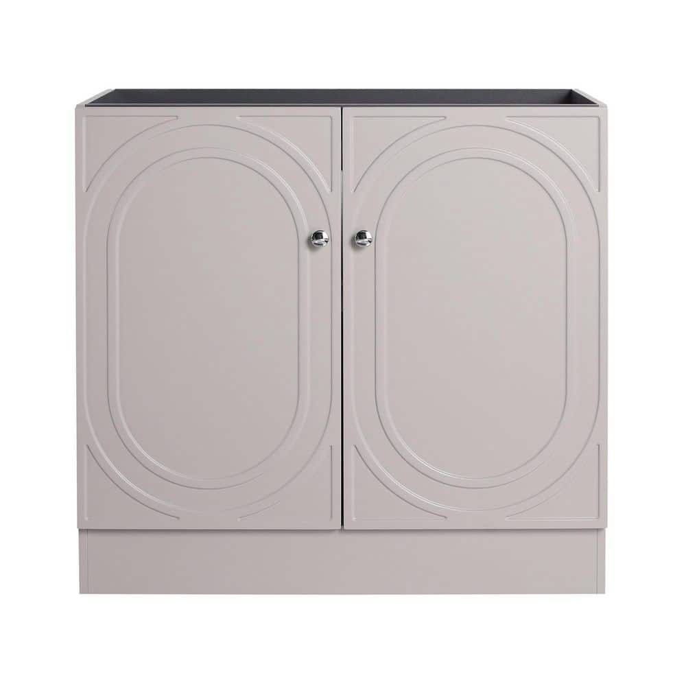 35.06 in. Bath Vanity Cabinet without Top in Khaki Unassembled price history on PriceWatchPro