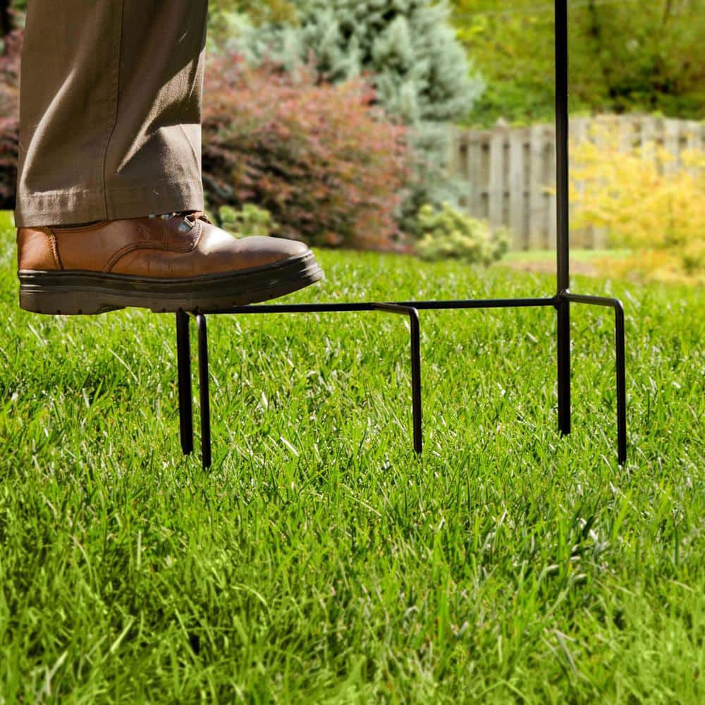 Patina Steel Dragonfly Decorative Garden Hose Stand