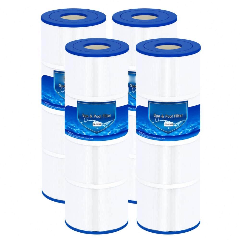 4-Pack 7 in. dia. x 19-5/8 in. Pool Filter Cartridge, 81 sq. ft. Filtration Area Each for Outdoor Home and Garden price history on PriceWatchPro