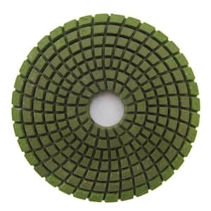 4 in. #3000 Grit Wet Diamond Polishing Pad for Stone