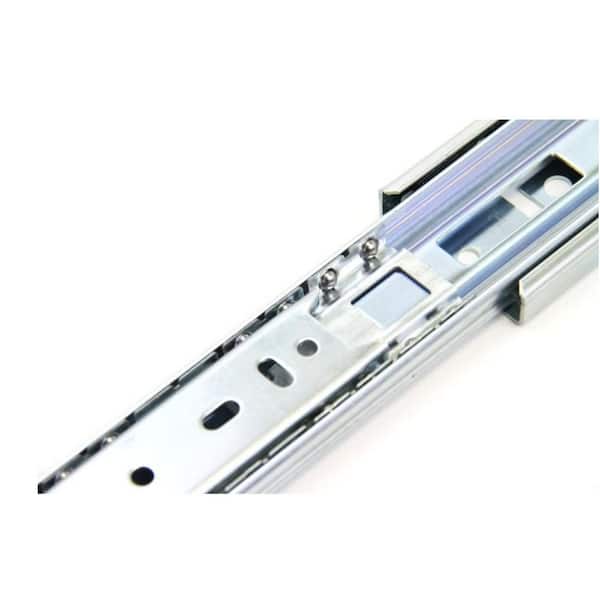 18 in. Full Extension Ball Bearing Side Mount Drawer Slide Set with Rear Bracket (4-Pair) 18 in. Full Extension Ball Bearing Side Mount Drawer Slide Set with Rear Bracket (4-Pair)