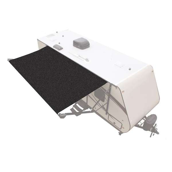 Lippert Components 18 ft. Solera Awning Replacement Fabric in Solid Black BKWG