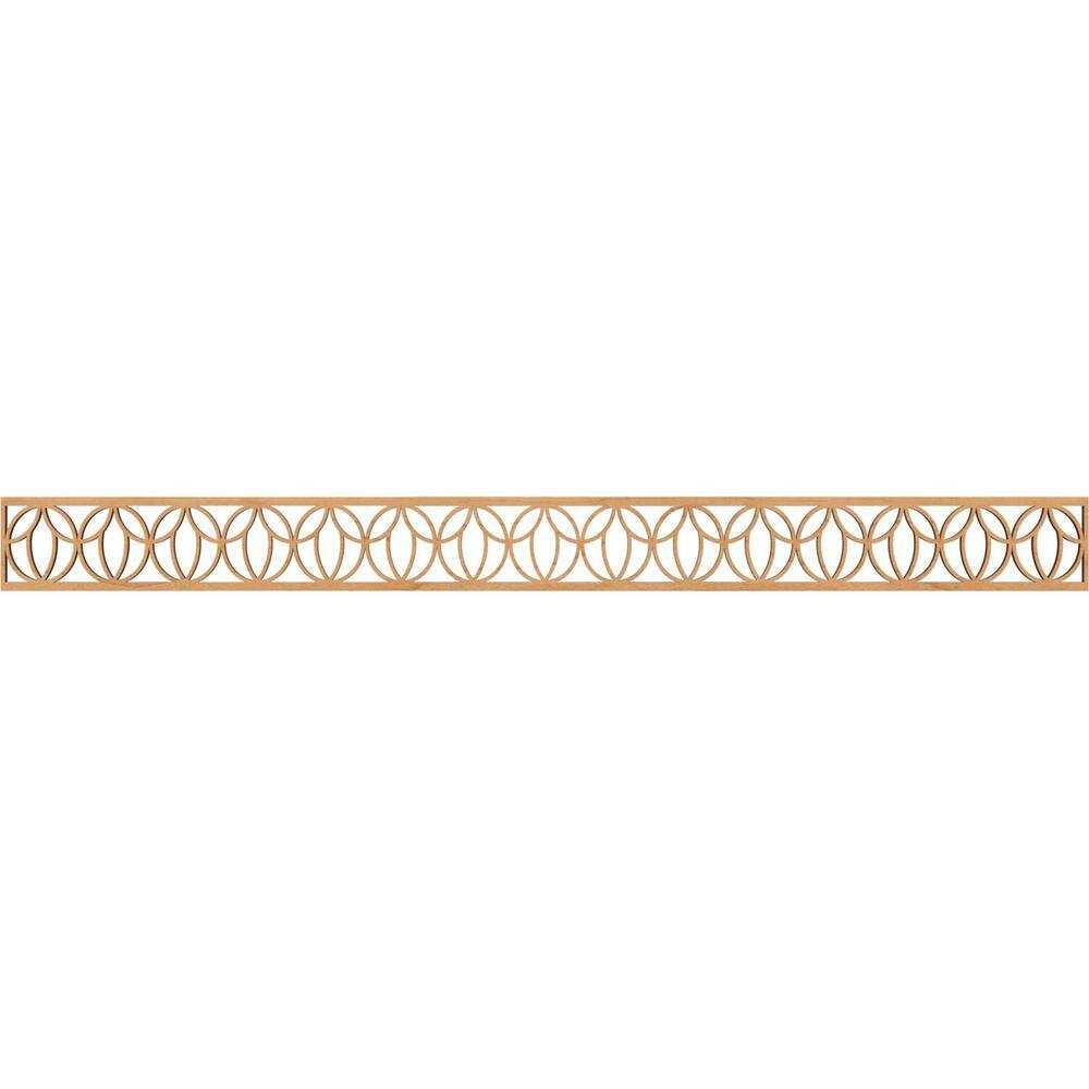 Shoshoni Fretwork 0.25 in. D x 46.375 in. W x 4 in. L Maple Wood Panel Moulding price history on PriceWatchPro