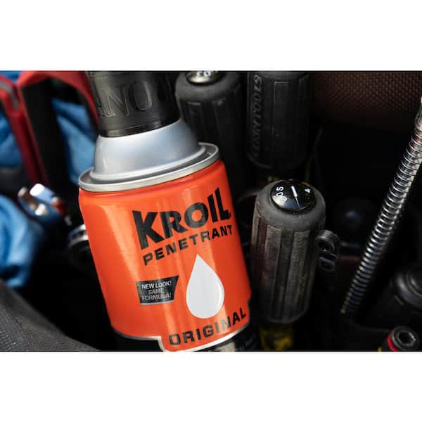 KROIL Penetrating Oil, Drip Can, Industrial-Grade Penetrant, Multi-Purpose Oil, Liquid, NSF H2,50-State VOC Compliant KL081 - The Home Depot KROIL Penetrating Oil, Drip Can, Industrial-Grade Penetrant, Multi-Purpose Oil, Liquid, NSF H2,50-State VOC Compliant KL081 - The Home Depot
