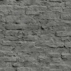 NEXT Contemporary Brick Grey Removable Non-Woven Paste the Wall Wallpaper