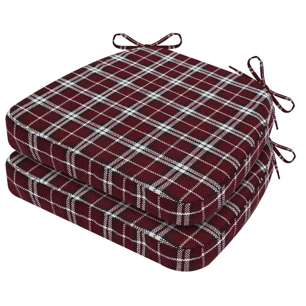 AAAAAcessories 16 in. x 17 in. Trapezoid Indoor Seat Cushion Dining