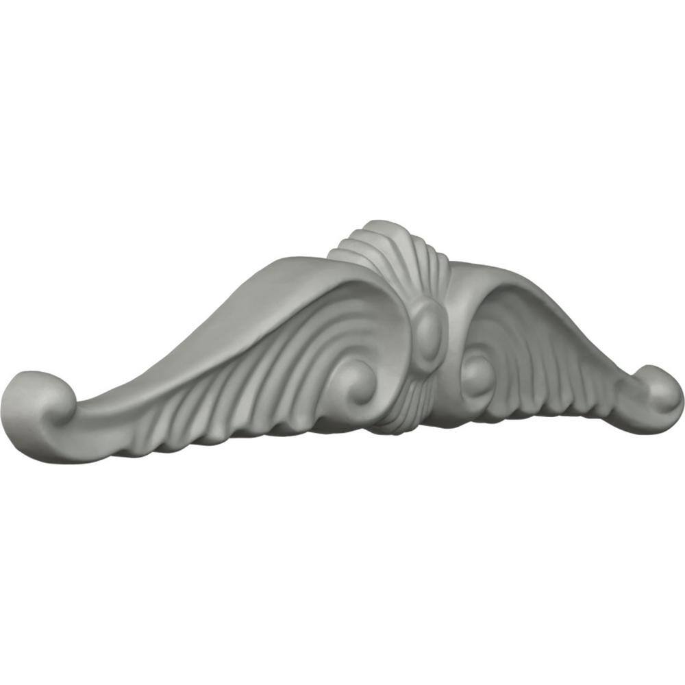 Primed Polyurethane Architectural Wings Center Onlay