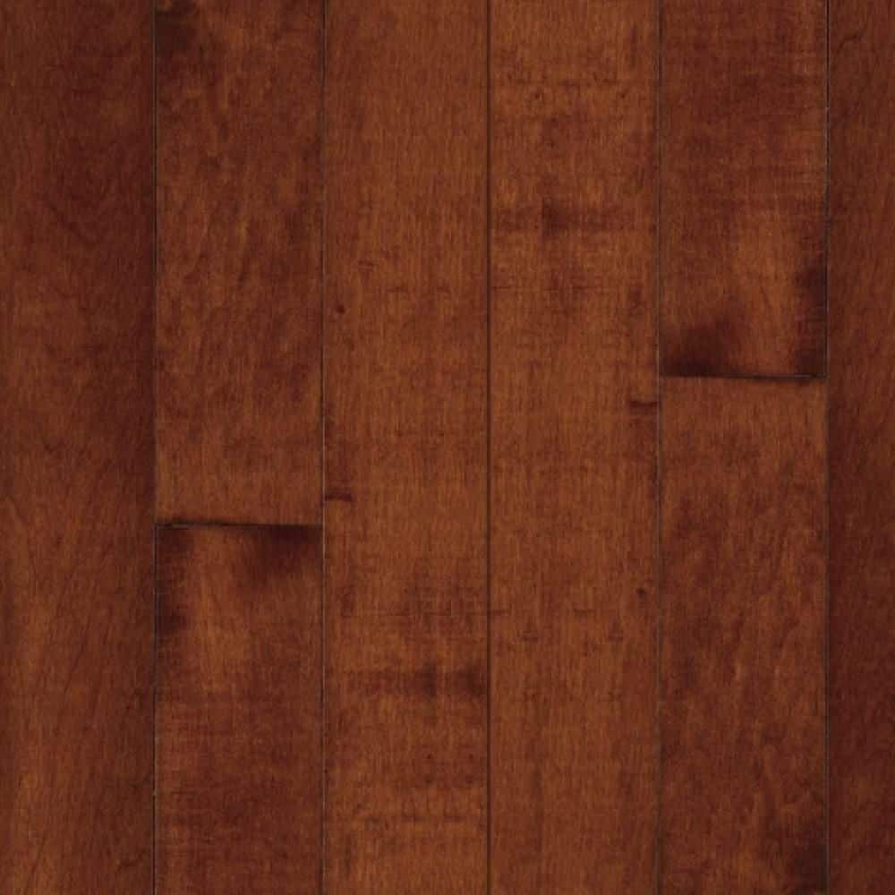 Take Home Sample - 5 in x 7 in. American Originals Salsa Cherry Maple Engineered Hardwood Flooring -  Bruce
