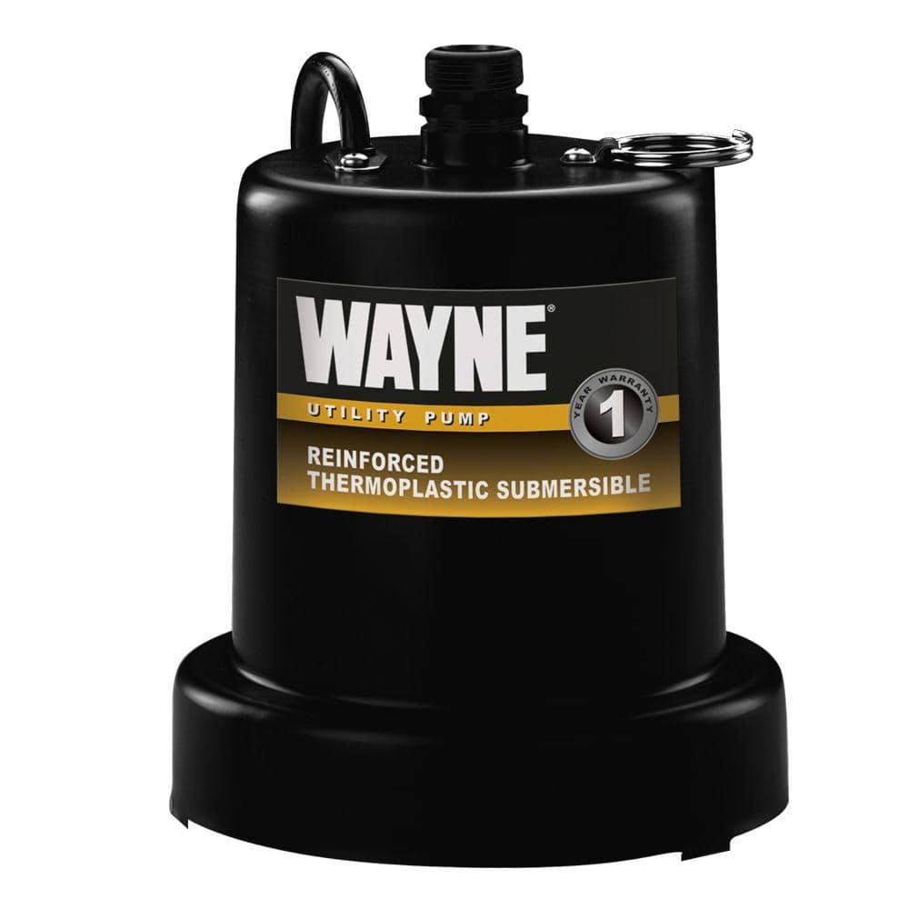 UPC 040066206107 product image for Wayne 1/6 HP Submersible Utility Pump | upcitemdb.com