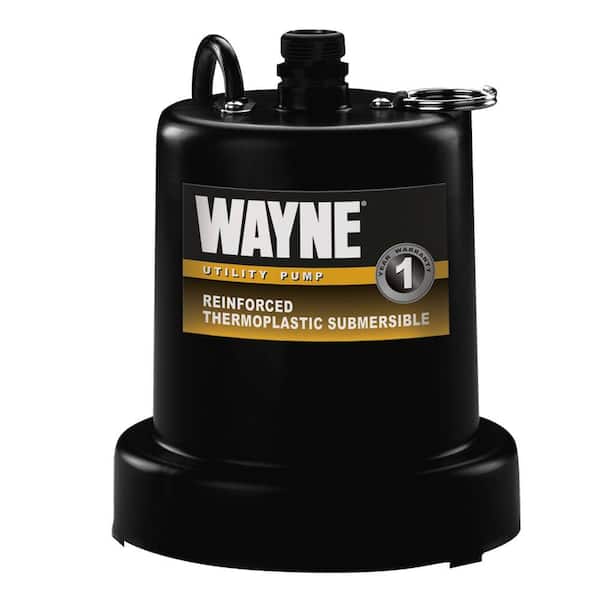 Wayne 1/6 HP Submersible Utility Pump