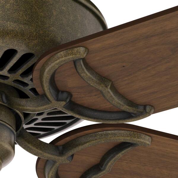 Casablanca Panama 54 in. Indoor Aged Bronze Ceiling Fan 55070