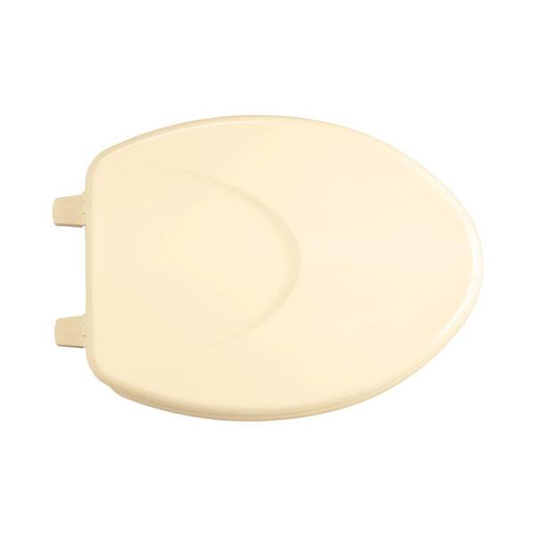 American Standard Champion Elongated Closed Front Toilet Seat in Bone