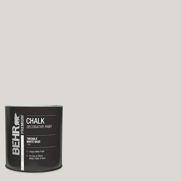BEHR 1 qt. #N360-1 Seagull Gray Interior Chalk Finish Paint
