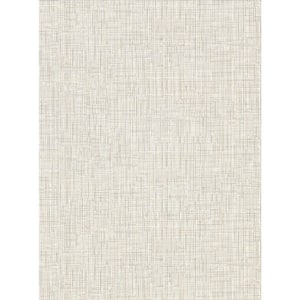 Warner Avatar Linen White Texture White Wallpaper Sample 2945-1104SAM ...