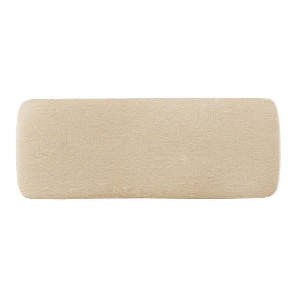 Judson Beige and Natural Bench