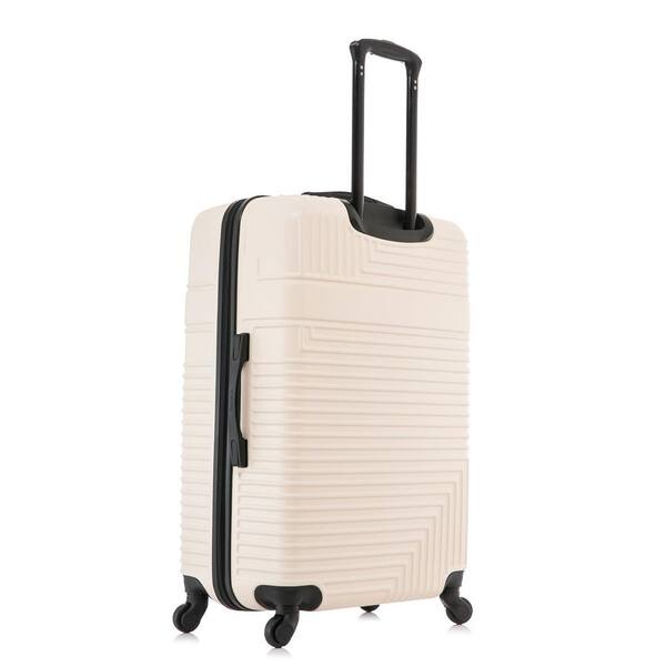 InUSA Resilience Lightweight Hardside Spinner Sand 3-Piece Luggage