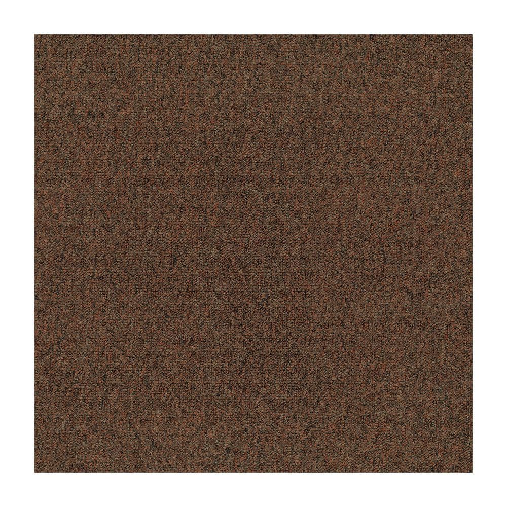 Mohawk Advance Brown 24 in. x 24 in. GlueDown, Loose Lay, or Adhesive