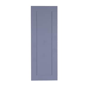 Lancaster Gray Plywood Shaker Stock Assembled Wall Kitchen Cabinet 9 in. W x 42 in. H x 12 in. D