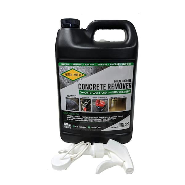 KLEEN KRETE 1 Gal. Multipurpose Concrete Remover and Dissolver Bottle