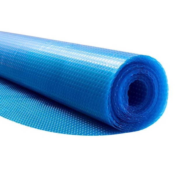 Solar Pool Cover, 24 ft. Round Pool Bubble Cover, 16 Mil Pools Solar Blanket with Bubble & PE Material