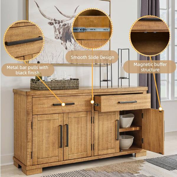 Signature DESIGN BY ASHLEY Havonplane Casual Brown MDF 65.88 in