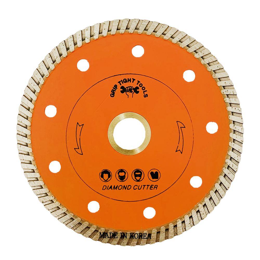 4 In Thin Diamond Turbo Cutting-Discs Saw Blade For Granite Tile Dry Or Wet
