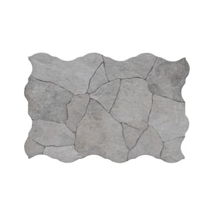 Neptune White 17 in. x 26 in. Matte Porcelain Floor and Wall Tile (3.07 sq. ft./Each)