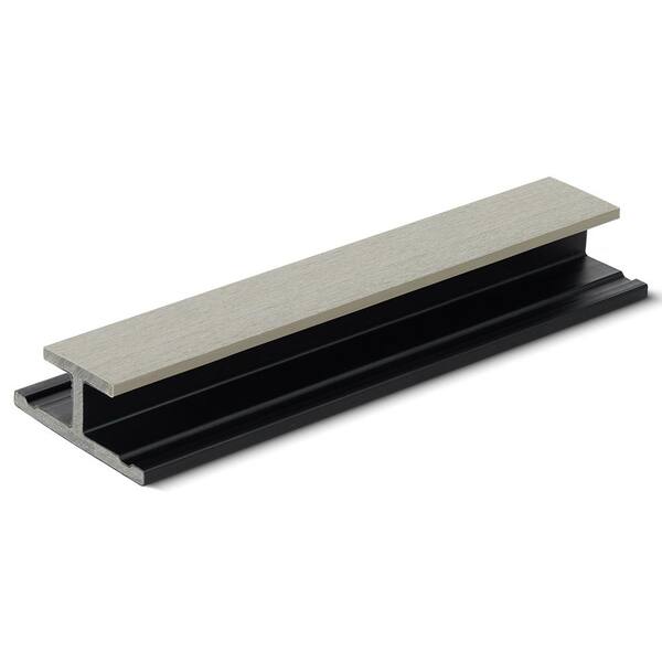 Unbranded 1.5 in. x 3.5 in. x 12 ft. Opal Soar Butt Joint Composite Siding Board