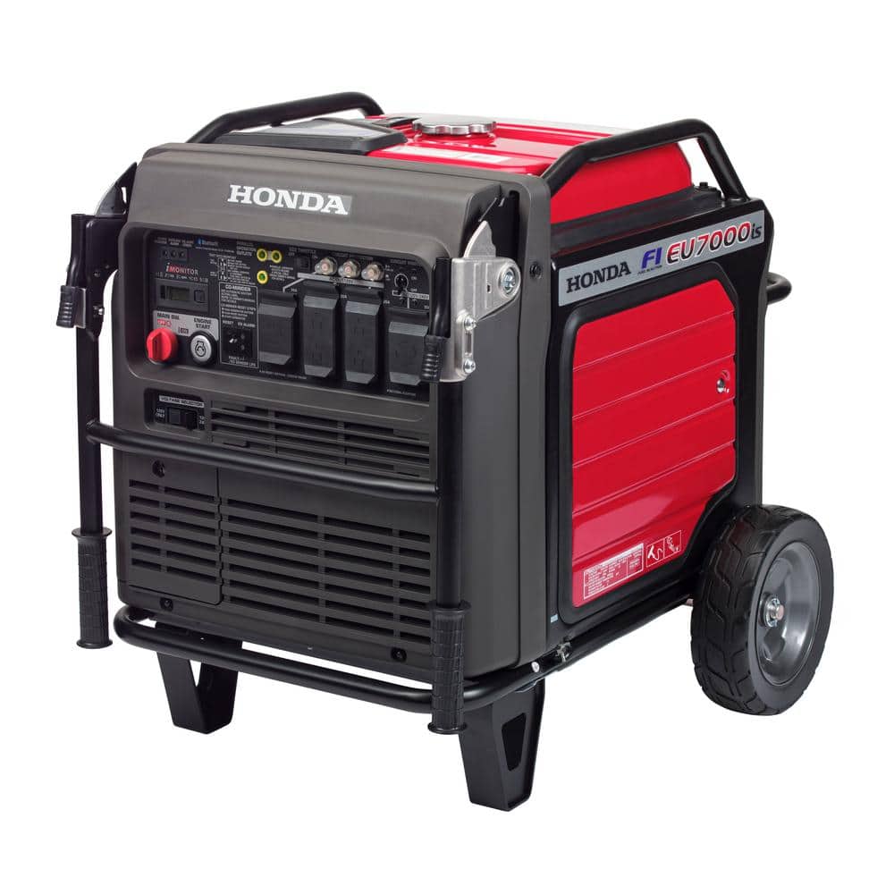 Ultra Quiet EU7000iS 7000-Watt Electric Start Gasoline Powered Inverter Gen