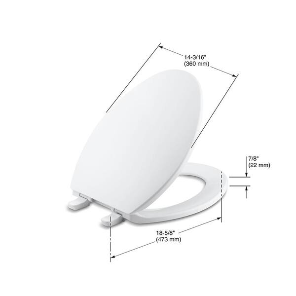 Principal 123+ imagen kohler toilet seat replacement In.thptnganamst