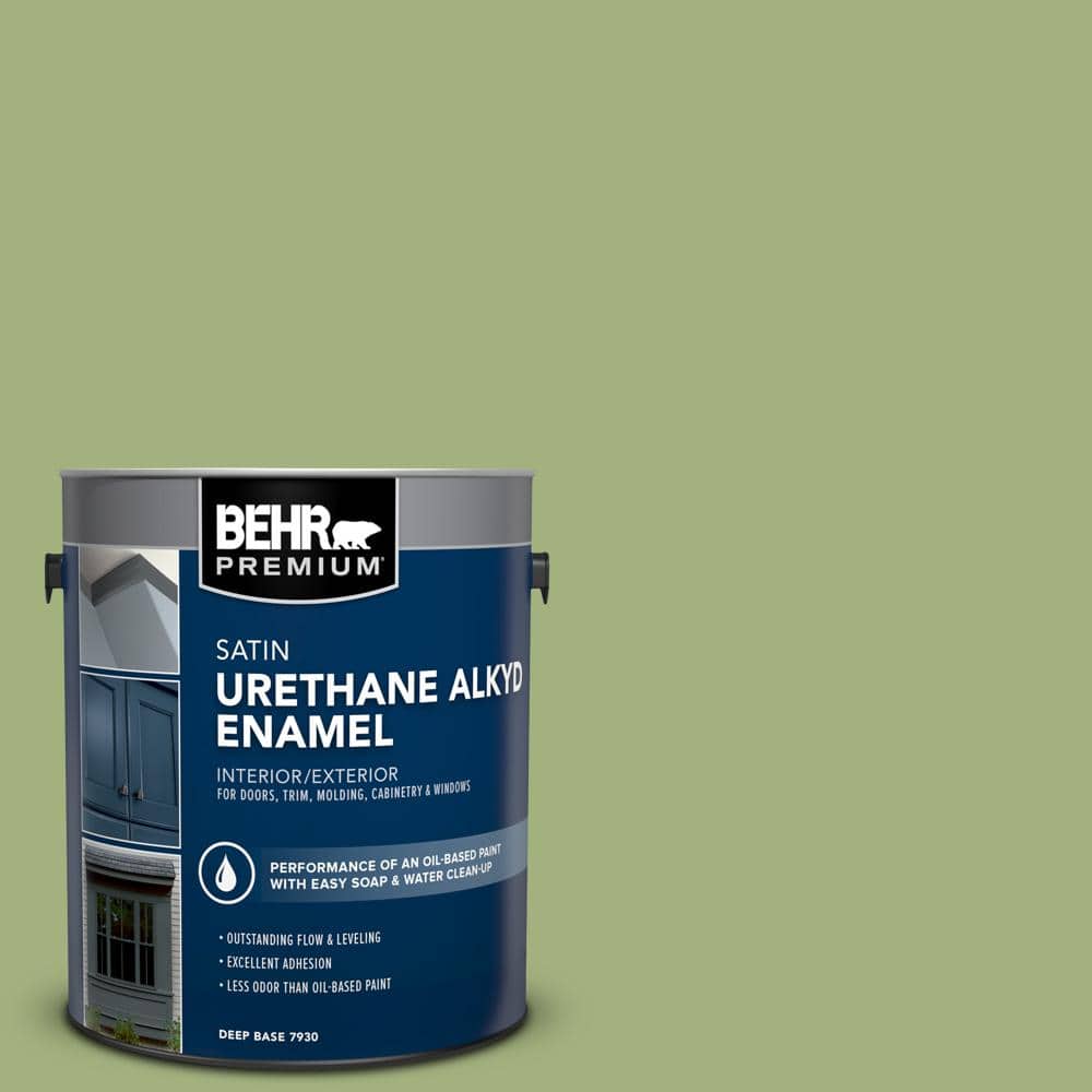 1 gal. #AE-34 Meadow Green Urethane Alkyd Satin Enamel Interior/Exterior Paint price history on PriceWatchPro