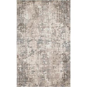 Chromatic Stormy Gray 10 ft. 6 in. x 16 ft. 5 in. Area Rug
