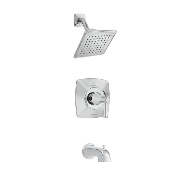 Glacier Bay Stillmore Single-Handle 1-Spray Tub and Shower Faucet in Chrome (Valve Included)