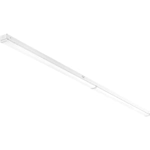 MNSS 96in. 128-Watt Equivalent Adjustable Lumen and Switchable CCT Integrated LED White Strip Light Fixture