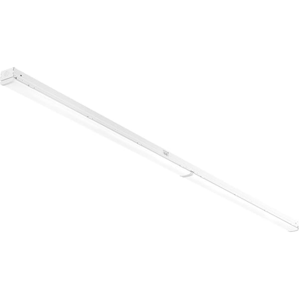 Lithonia Lighting MNSS 96in. 128-Watt Equivalent Adjustable Lumen and Switchable CCT Integrated LED White Strip Light Fixture