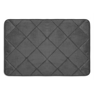 Grey RM-1 Details about   Household Trends 2pcs  Memory Foam Bath Mat Set 