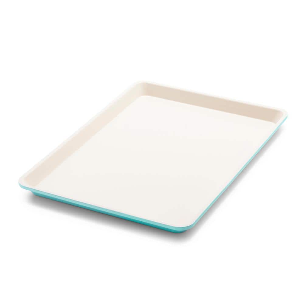 Turquoise Ceramic Nonstick 18.5" x 13.5" Cookie Sheet