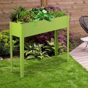 40 in. x 13 in. x 31.5 in. Outdoor Elevated Garden Plant Stand Raised Garden Bed with Legs for Indoor and Outdoor Use