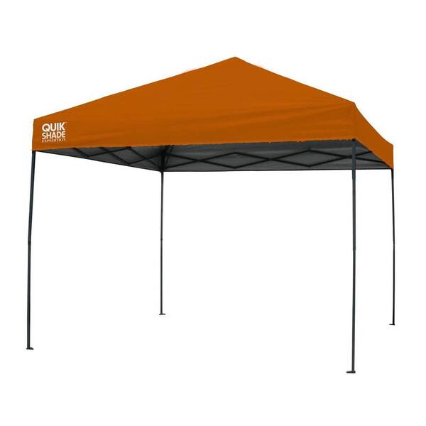 Quik Shade Expedition 100 Team Colors 10 ft. x 10 ft. Orange Instant Canopy