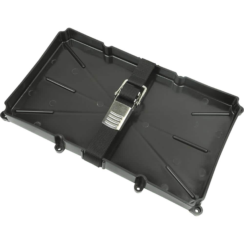 SEACHOICE Premium Battery Tray With Stainless Steel Hold Down Rods 24S SCP 21961