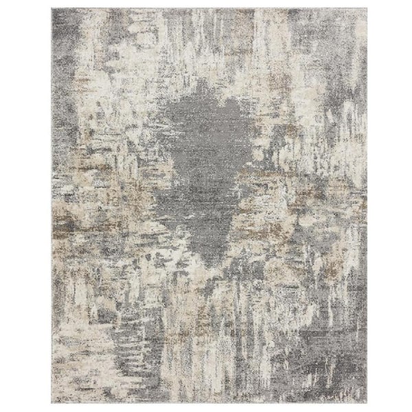 Hooked Collection 100% Polyester Area Utility Rug