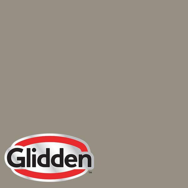 Glidden Essentials 5 gal. #HDGWN51D Stone Castle Greige Flat Exterior Paint