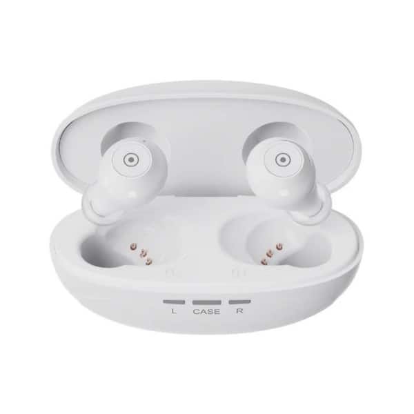 Fusion Rechargeable OTC Hearing Aids White Earbud & In-Ear, Wireless