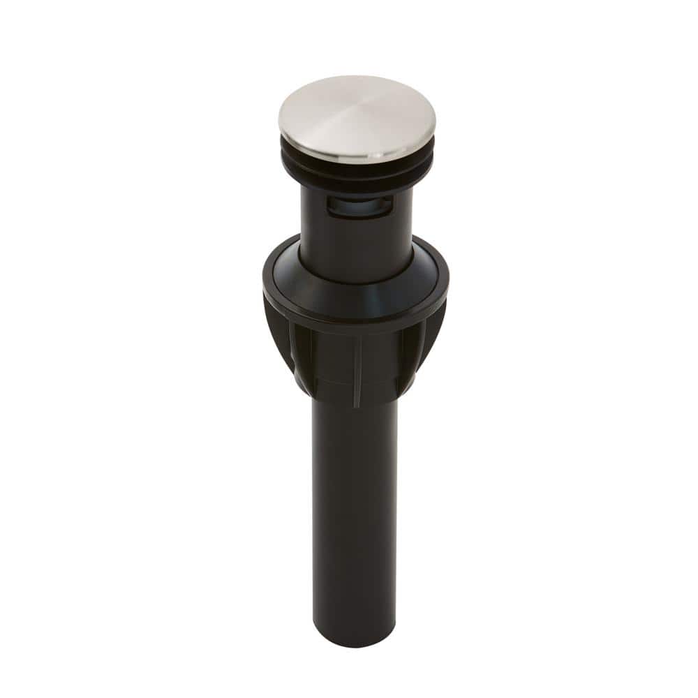 Push and Seal 1.25 in. Plastic Drain Assembly in Brushed Nickel price history on PriceWatchPro