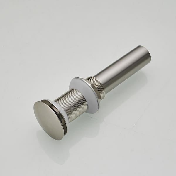 Drain Stopper - Bathroom in Brushed Nickel