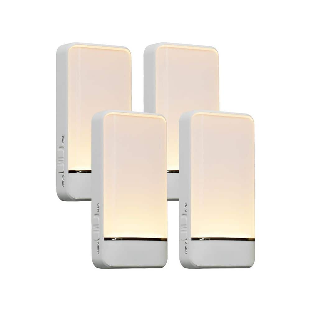 LED Plug in Night Light with Invisible Motion Sensor, 2 Color Temperatures and 2 Brightness Levels​ (4-Pack) price history on PriceWatchPro