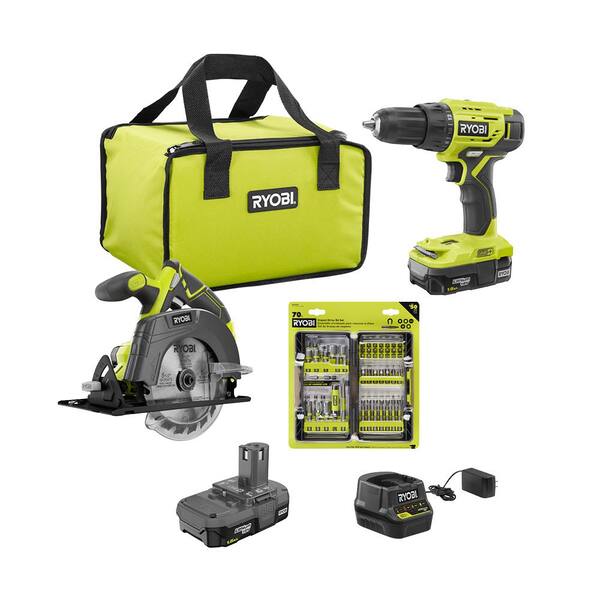 RYOBI TOOL BAG X2 FOR ALL YOURE ONE POWER TOOLS PUT WHAT YOU LIKE IN THEM 