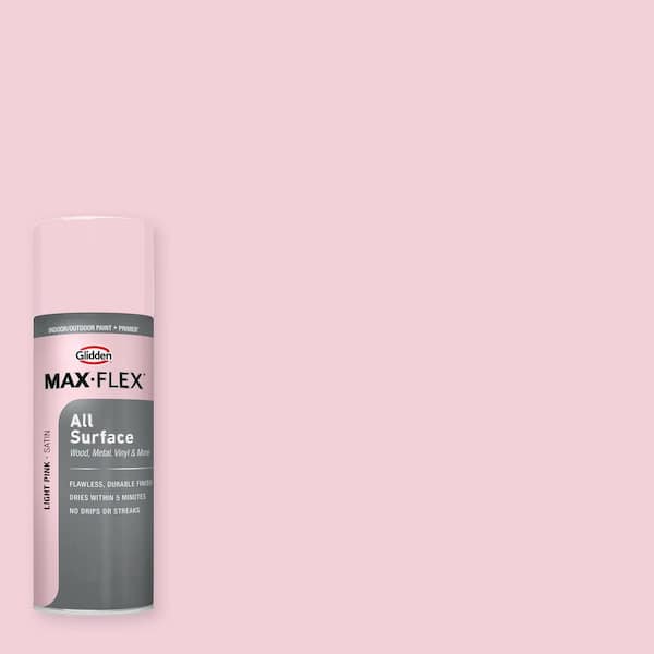 12 oz. Satin Light Pink Interior/Exterior All Surface Spray Paint and Primer