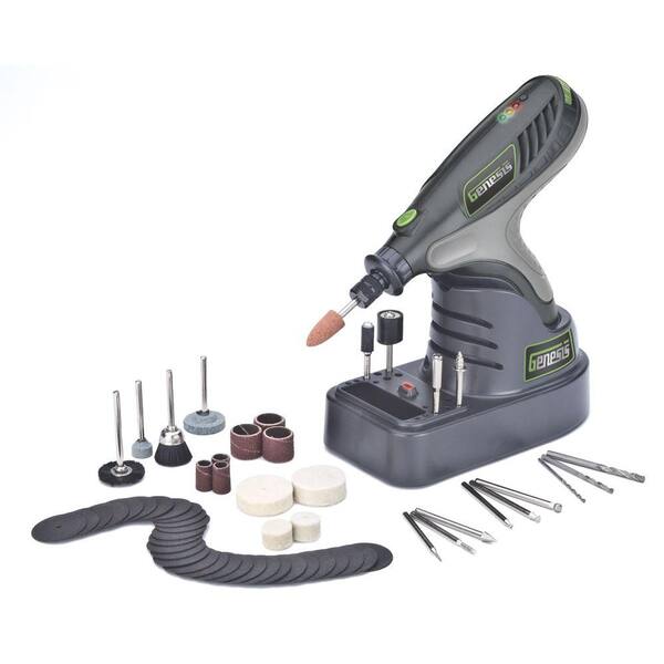 Genesis 7.2-Volt Lithium-Ion Hobby Tool with 65 Accessories